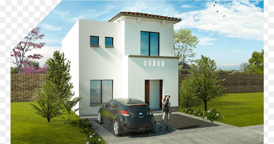 House, Sports Car, Plant, Transportation, Housing Free Transparent Png