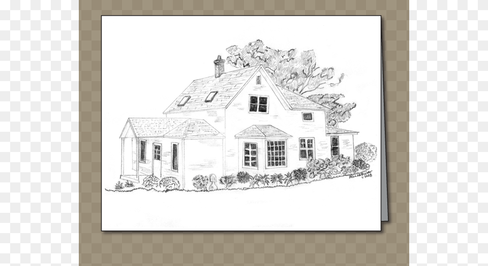 House, Art, Drawing, Architecture, Building Free Png