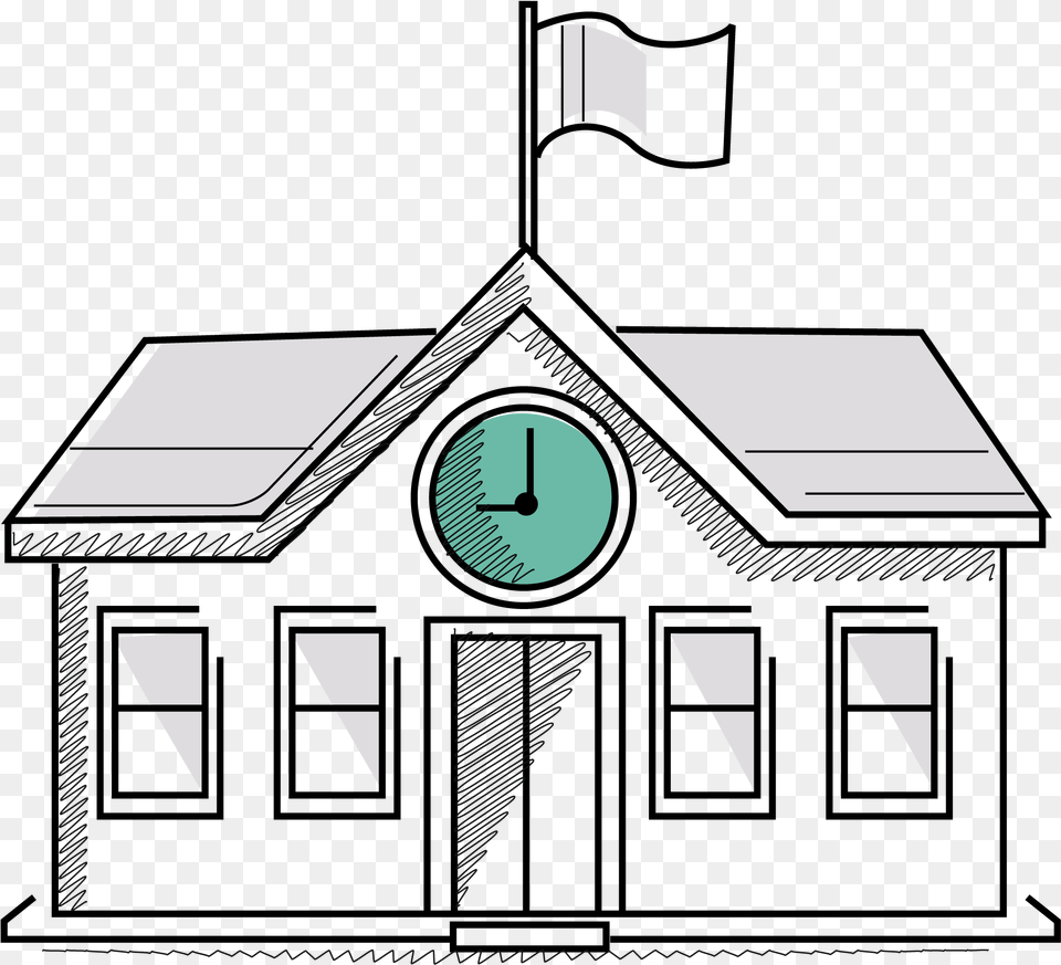 House, Architecture, Building, Clock Tower, Tower Png Image