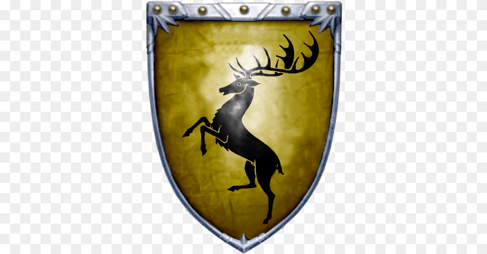 House Baratheon Game Of Bones Mush Game Of Thrones Houses, Animal, Deer, Mammal, Wildlife Free Transparent Png