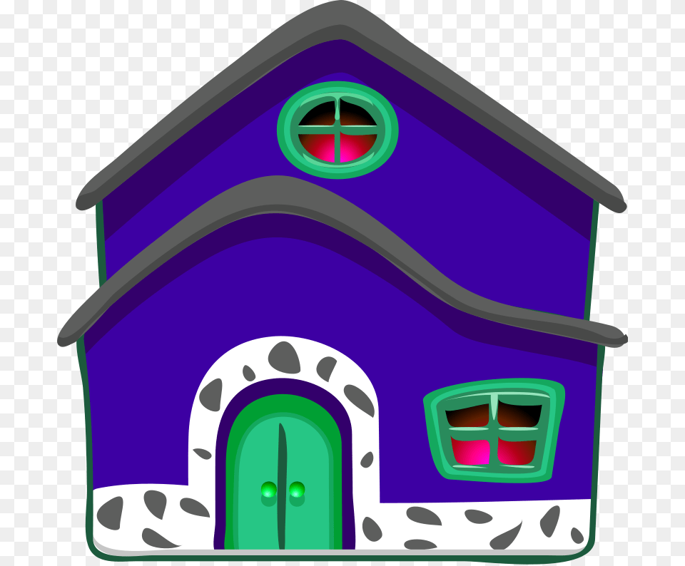 House Blue B Blue House Clipart, Architecture, Building, Cottage, Housing Png Image