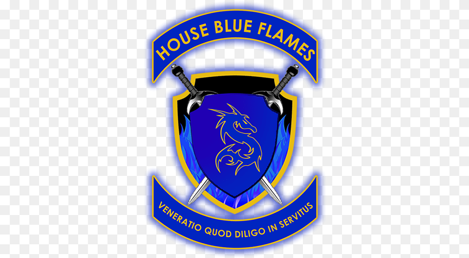House Blue Flames New Website Under Construction, Logo, Badge, Symbol, Emblem Free Png