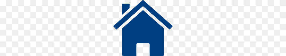 House Blue Outline Clip Art For Web, Dog House, Den, Indoors, Kennel Free Png Download