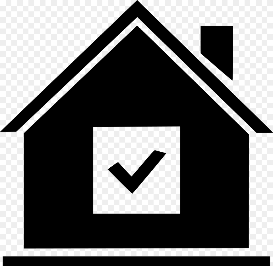 House Build Building Rumah Logo, Triangle, Stencil Free Transparent Png