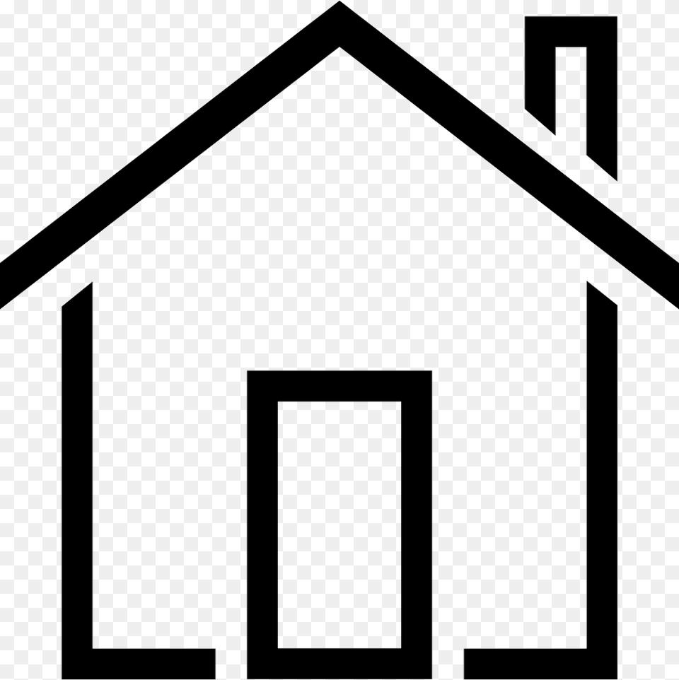 House Building Outline, Outdoors, Nature, Architecture, Countryside Png Image