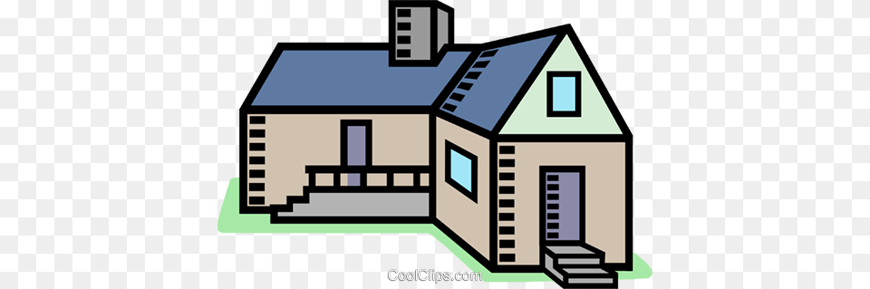 House Building Royalty Vector Clip Art Illustration, Architecture, Cottage, Housing, Scoreboard Free Png Download