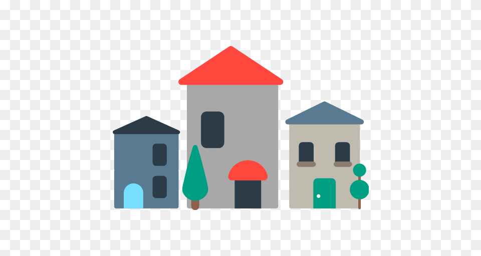 House Buildings Emoji For Facebook Email Sms Id, Architecture, Building, Outdoors, Shelter Free Png