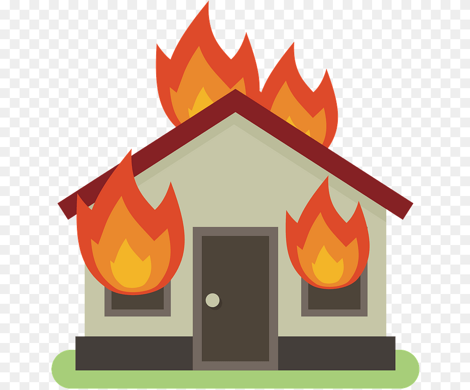 House Burning House Clipart, Outdoors, Nature Free Transparent Png