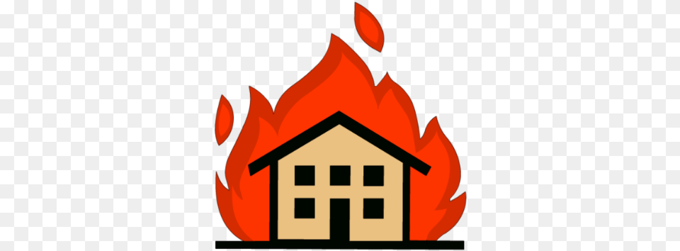 House Cartoon A House Burning Down, Person, Fire, Flame, Outdoors Free Transparent Png
