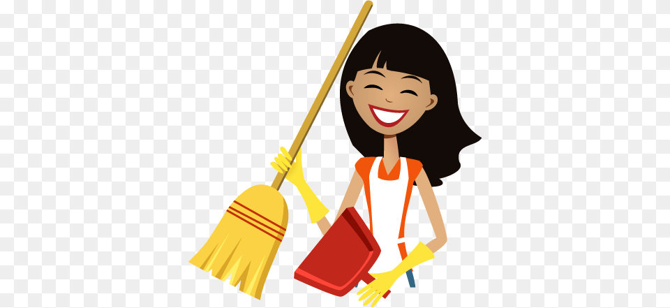 House Cleaning Archives, Person, Face, Head, Broom Free Png Download