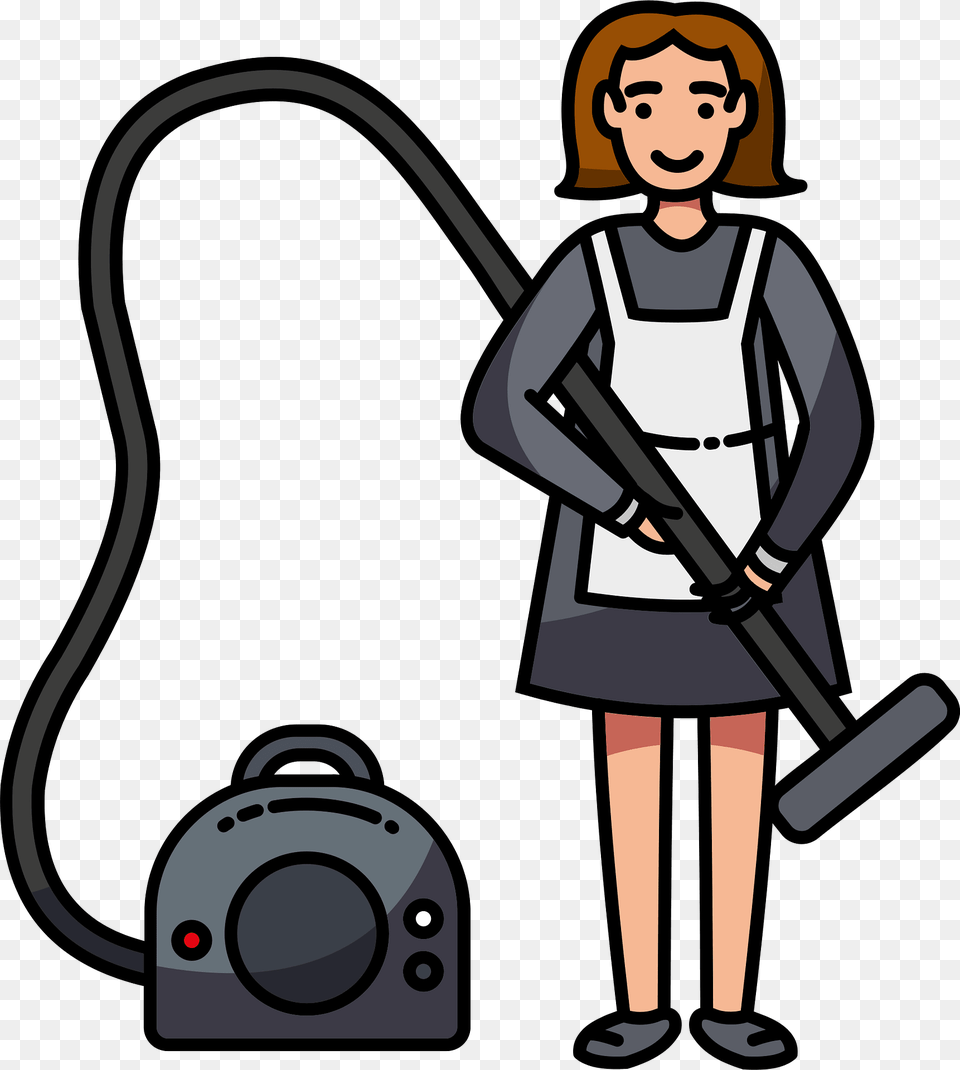 House Cleaning Clipart, Person, Head, Face, Device Png
