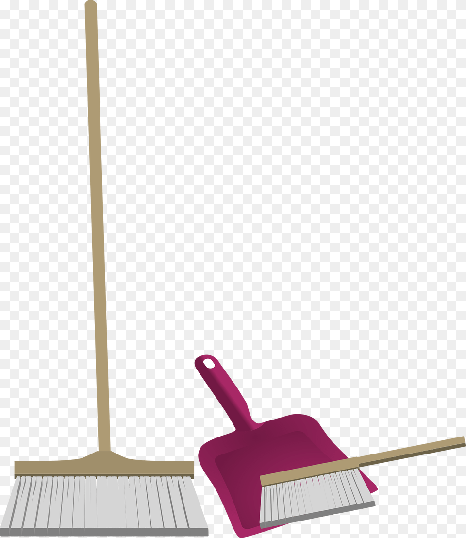 House Cleaning Clipart, Broom Free Png