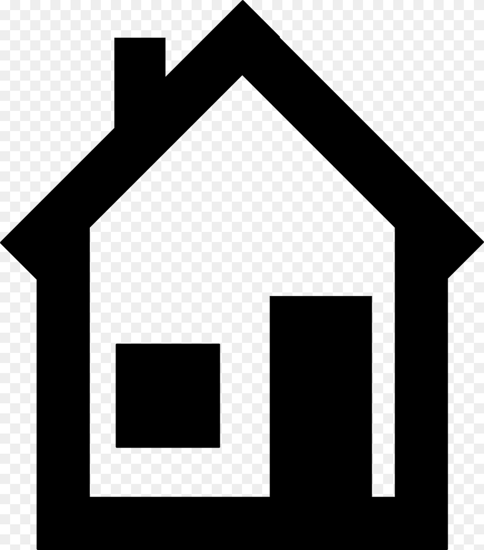 House Clip Art House Bampw Clipart, Dog House, Outdoors Free Png Download