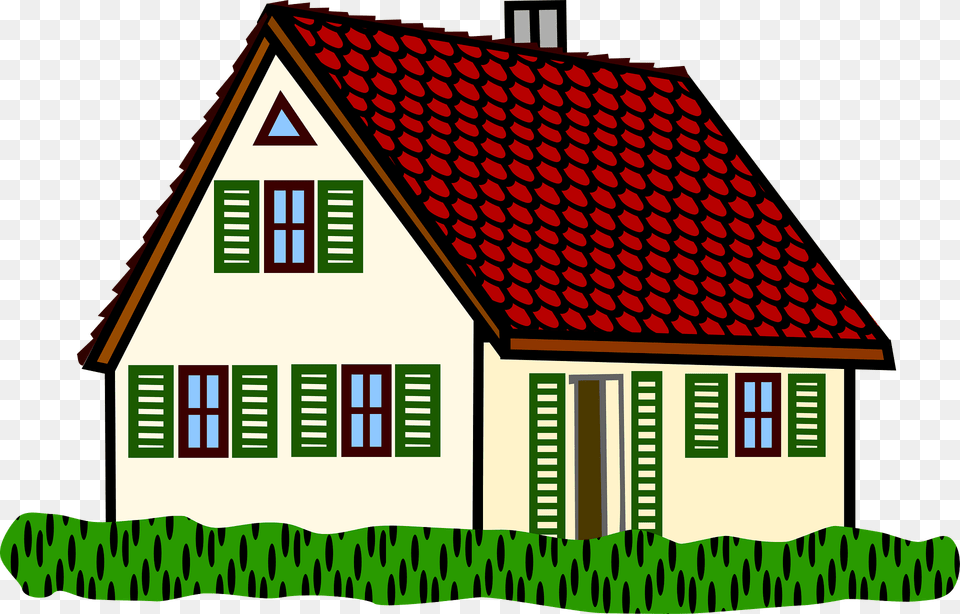 House Clipart, Architecture, Neighborhood, Housing, Cottage Free Transparent Png