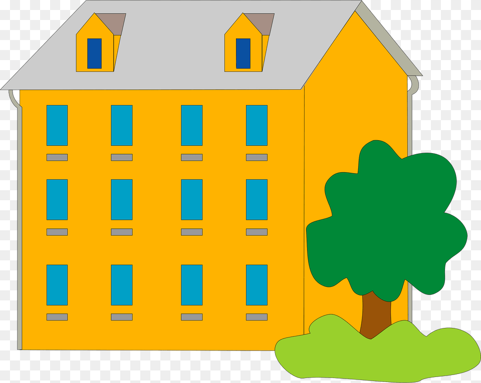 House Clipart, Neighborhood, Architecture, Building, Condo Free Png