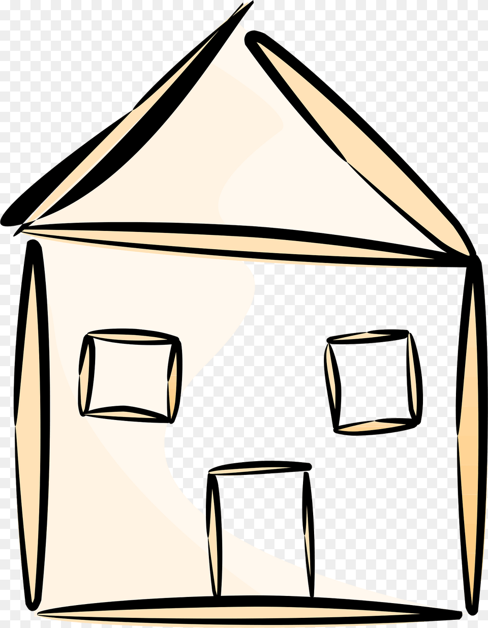 House Clipart, Outdoors, Architecture, Building, Shelter Png Image