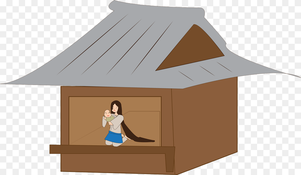 House Clipart, Person, Dog House, Face, Head Free Transparent Png
