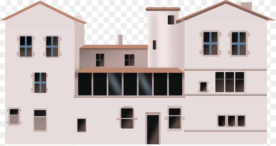 House Clipart, Architecture, Building, Condo, Housing Free Transparent Png