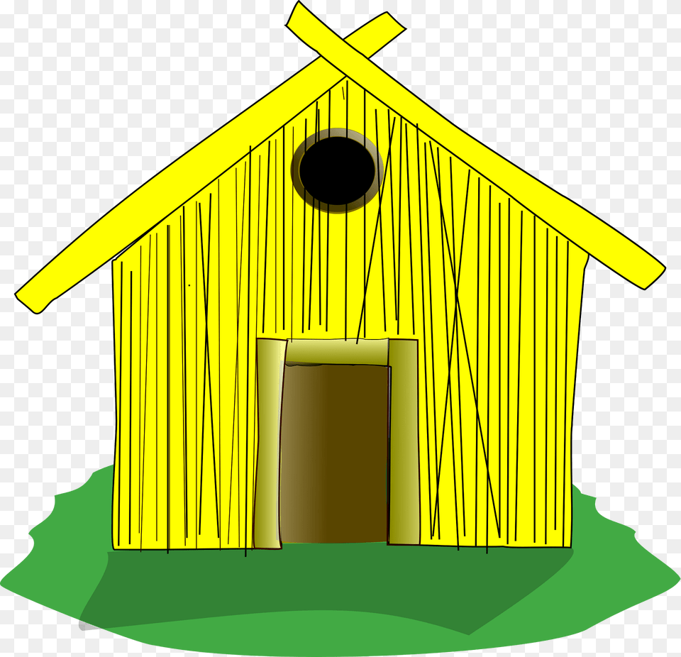 House Clipart, Dog House, Outdoors, Nature, Gate Free Png