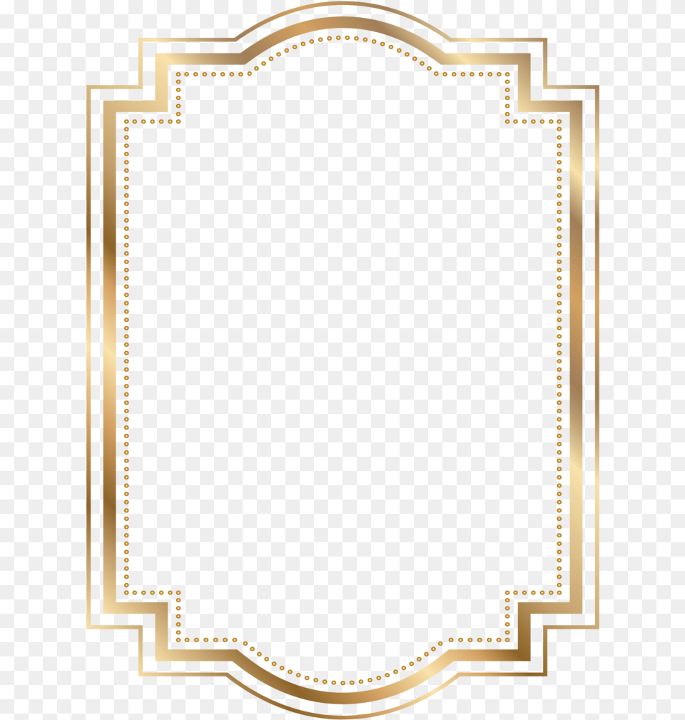 House Clipart Border 6 Money Clip Art Transparent Gold Frame, Oval Free Png