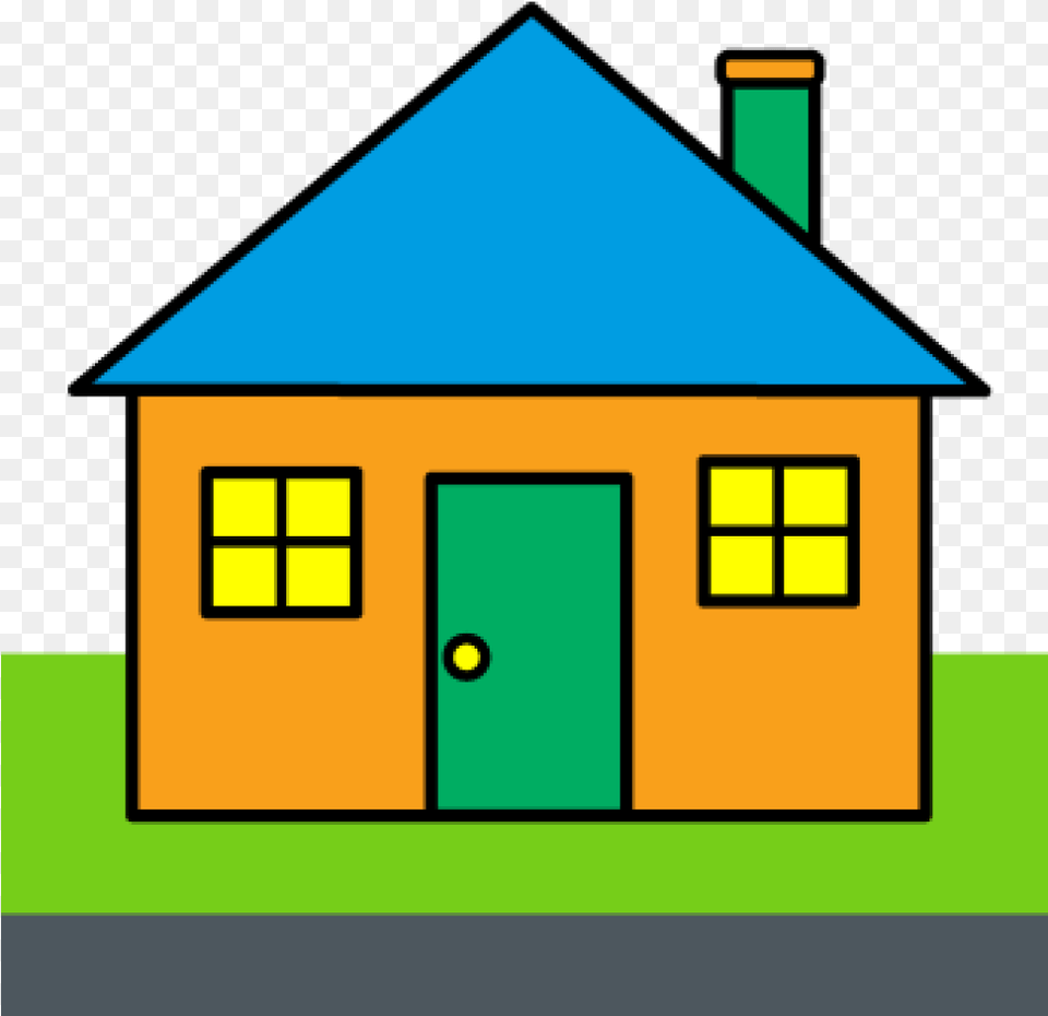 House Clipart Free Wave Clipart Hatenylo Pucca House And Kutcha House, Architecture, Building, Countryside, Hut Png