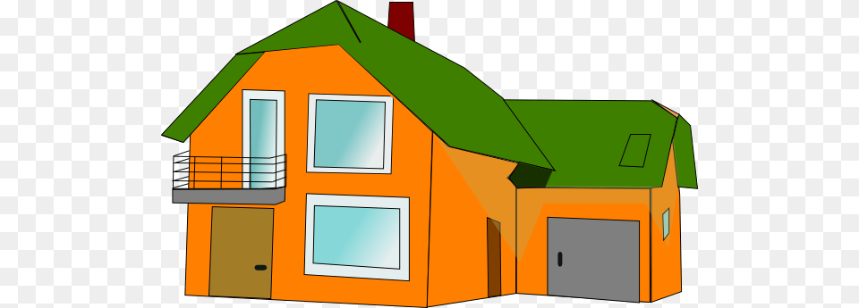 House Clipart House With Garage Clipart, Architecture, Building, Housing, Scoreboard Free Png