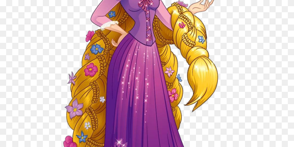 House Clipart Rapunzel, Purple, Adult, Wedding, Person Free Png Download