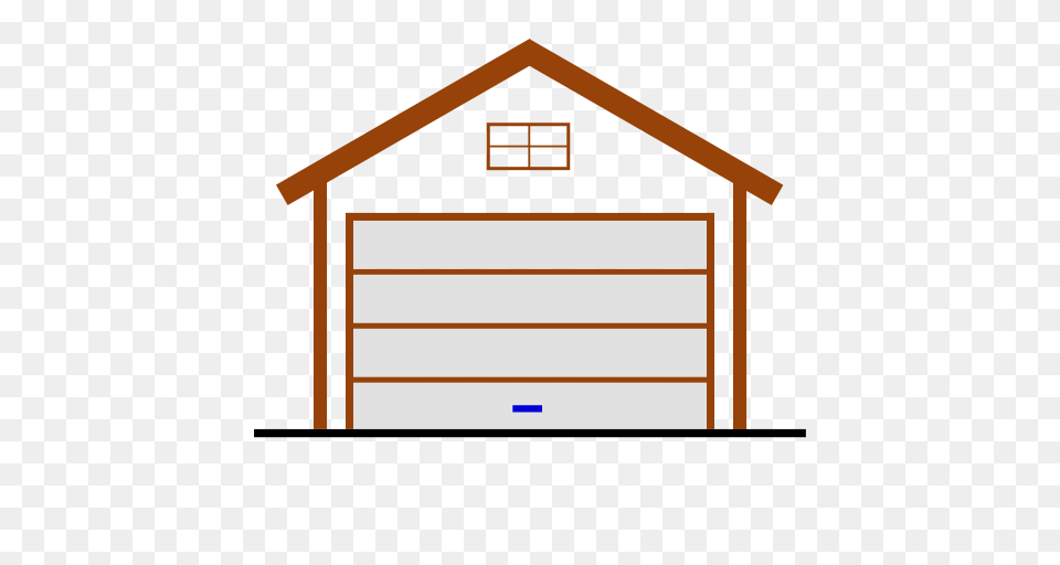 House Clipart With Garage Doors Clipart, Indoors Free Png