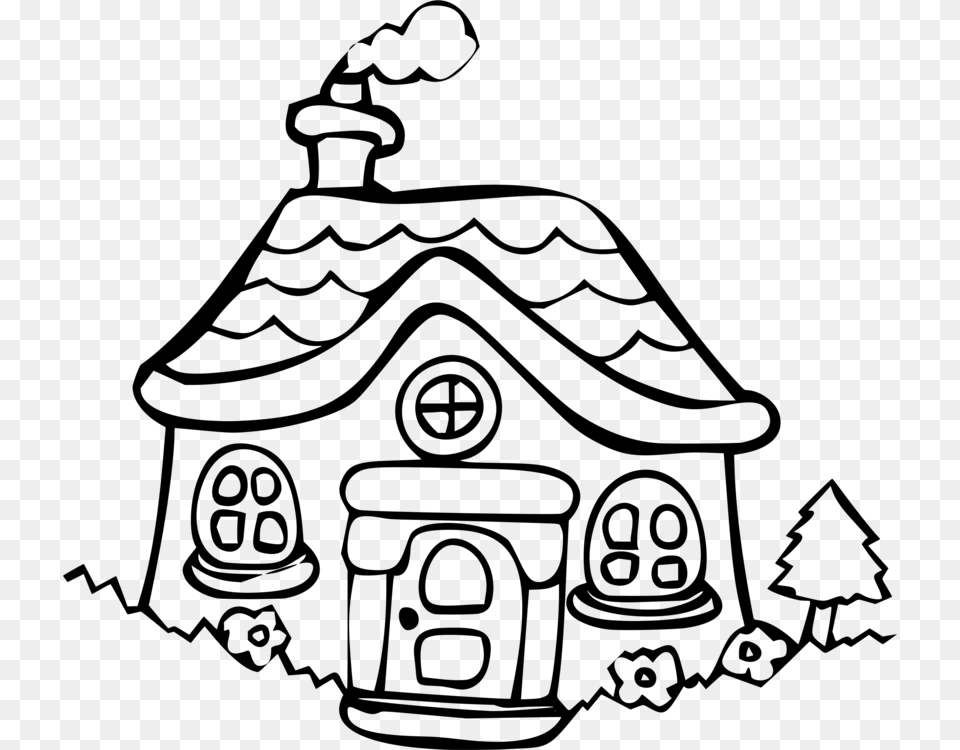 House Cottage Building Holiday Home Dwelling, Gray Png Image