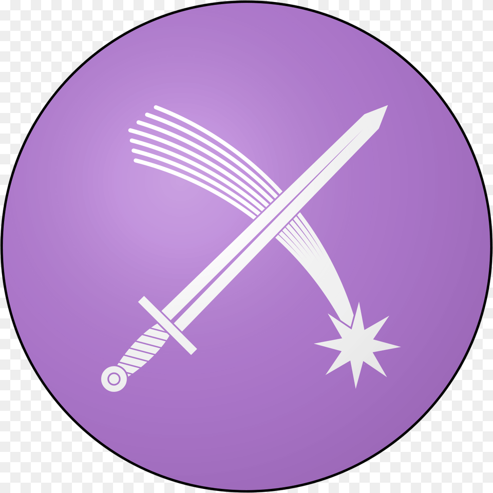 House Dayne, Sword, Weapon, Purple, Disk Free Transparent Png
