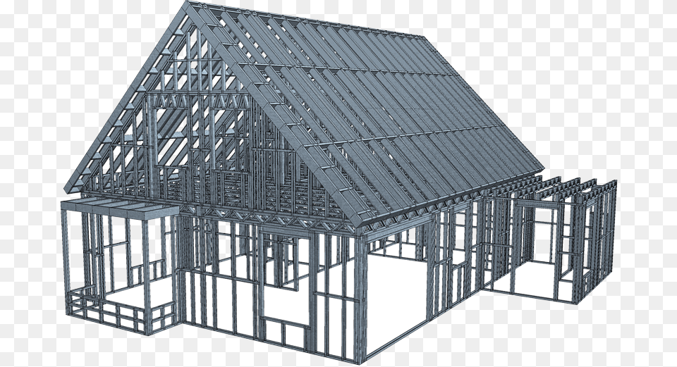 House Frame, Den, Indoors, Outdoors, Nature Free Png Download