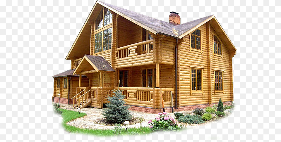 House From The Outside Image Log House Transparent Background, Architecture, Building, Cabin, Housing Png