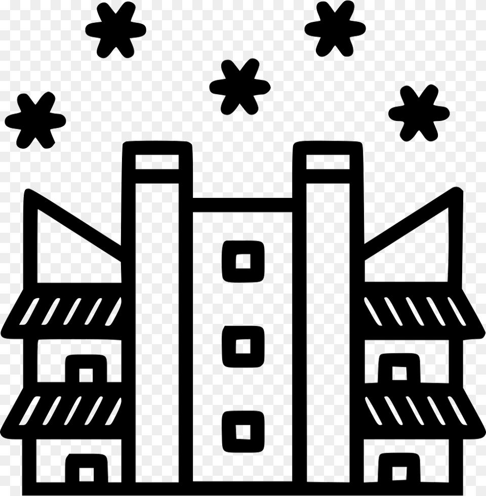 House Heavy Snowfall Home Snowrain Building Snow Raining Home Icon, Stencil, Outdoors, Symbol Free Png