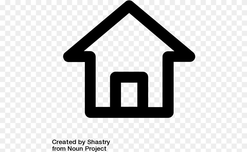 House Icon House Logo White, Gray Free Png