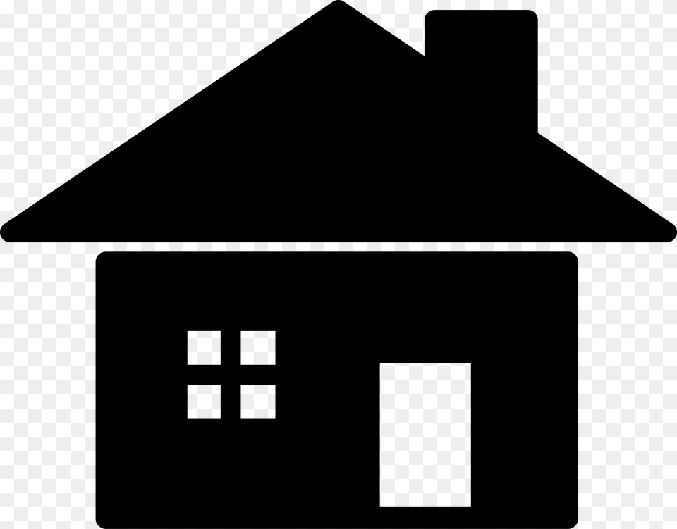 House Icon Icons, Gray Free Png Download