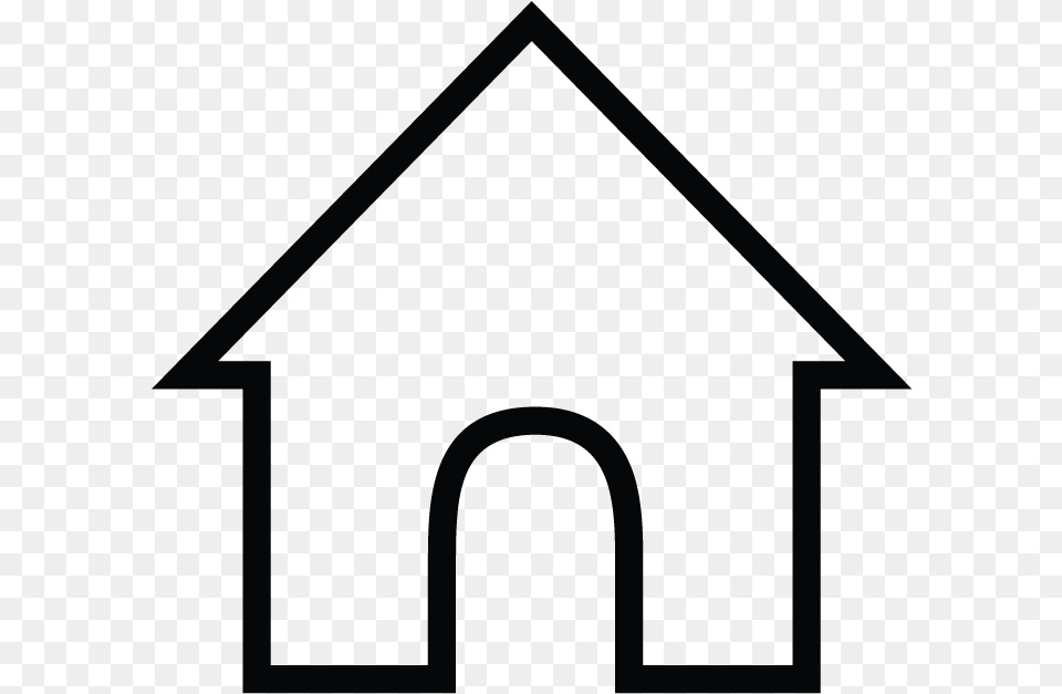 House Icon White My Home Coloring Pages, Dog House, Blackboard Png Image