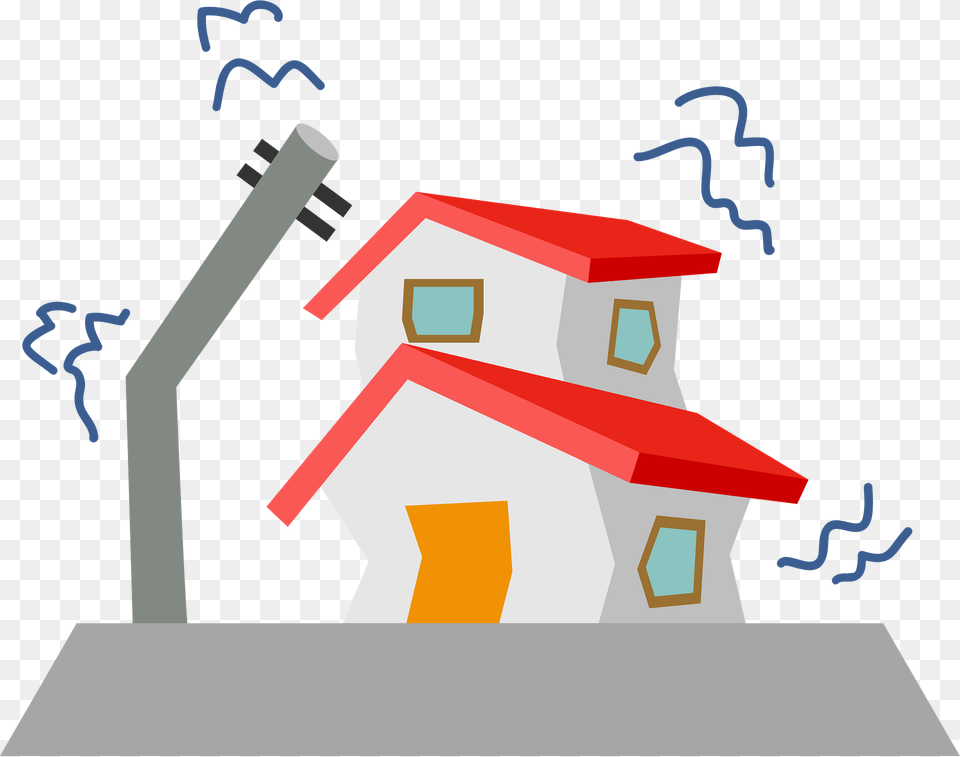 House Is Shaking In An Earthquake Clipart, Nature, Outdoors, Dynamite, Weapon Free Png