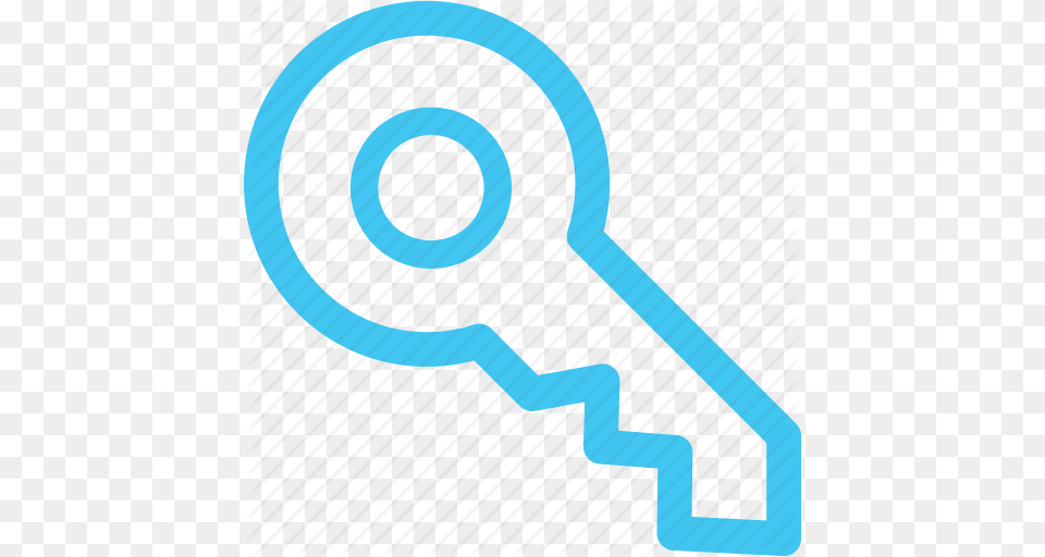 House Key Blue Icon Free Transparent Png