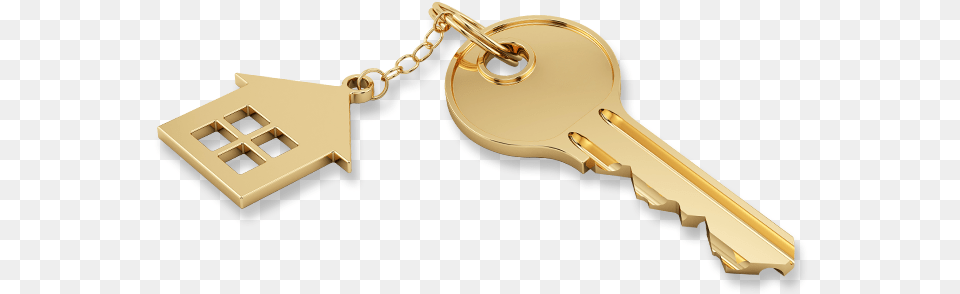 House Key Home Gold Key Free Png