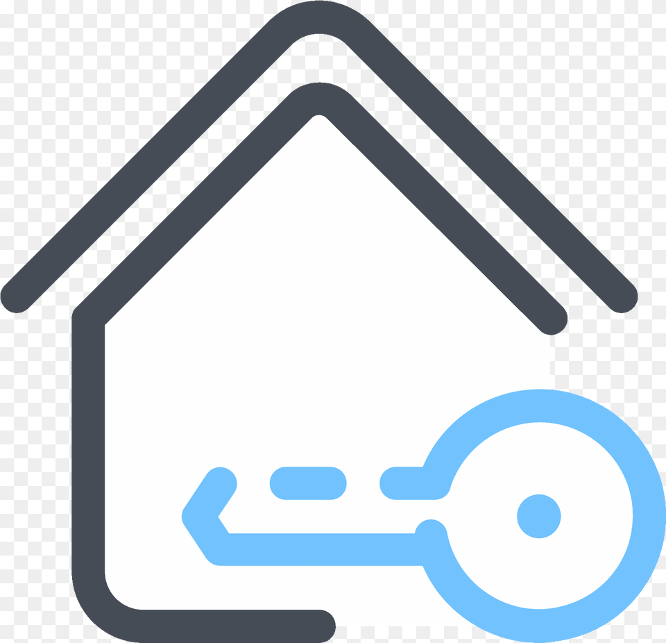 House Keys Icon House, Blackboard Free Png Download