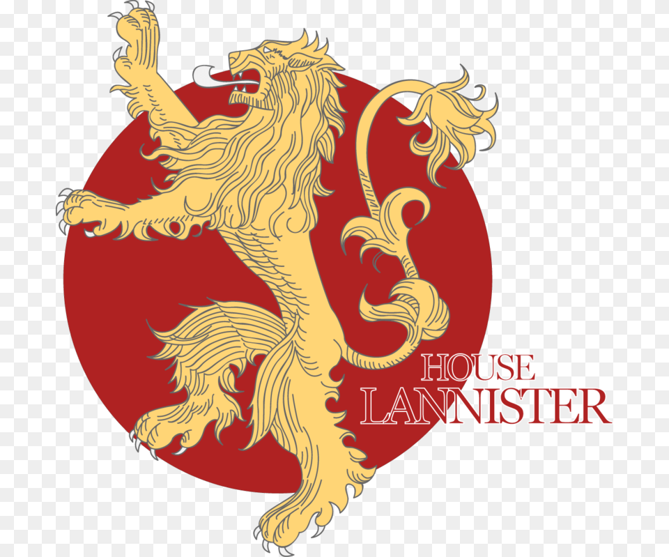House Lannister Clipart House Lannister Logo, Dragon, Baby, Person Free Png Download