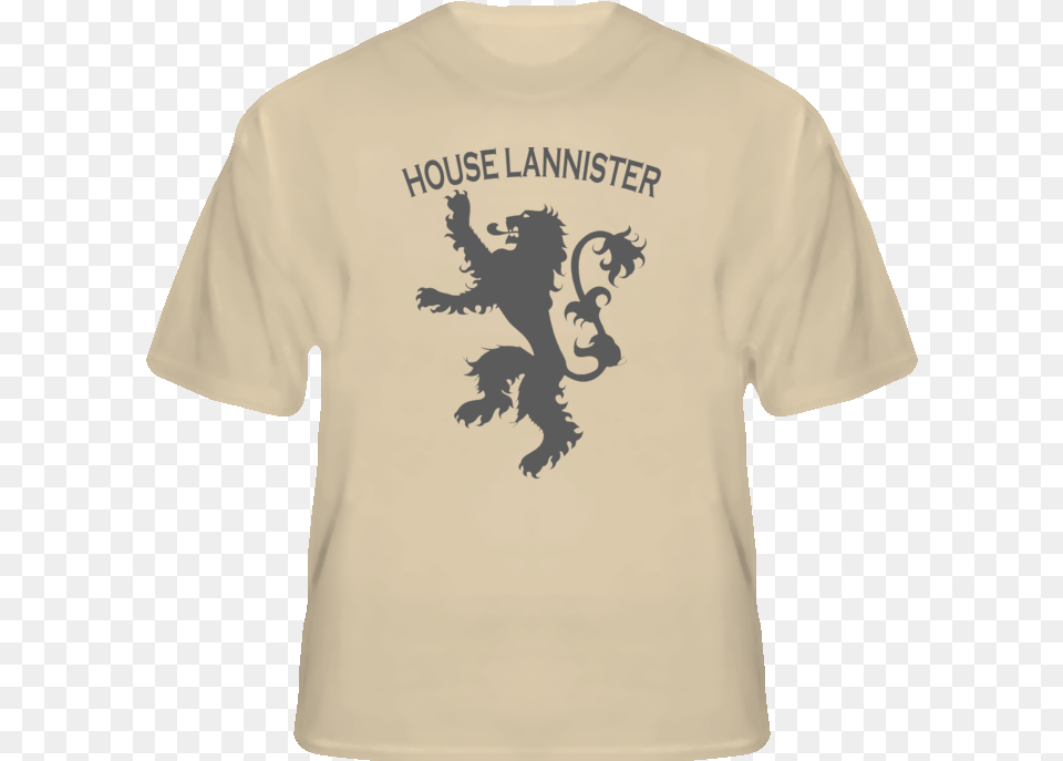 House Lannister Game Of Thrones Tv Fantasy T Shirt Carpenter Shirts Funny, Clothing, T-shirt, Person Free Transparent Png