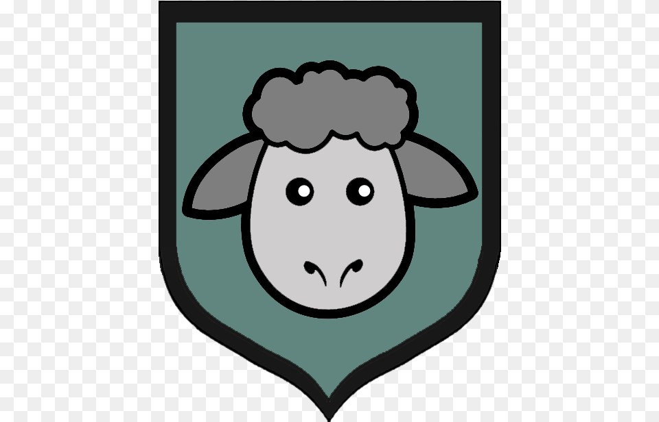 House Llark Sigil House Llark Sigil Sheep Face, Head, Person, Livestock, Baby Free Png Download