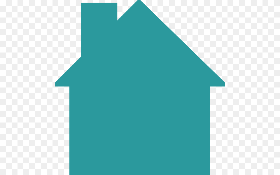 House Logo Teal Clip Art, Triangle Png