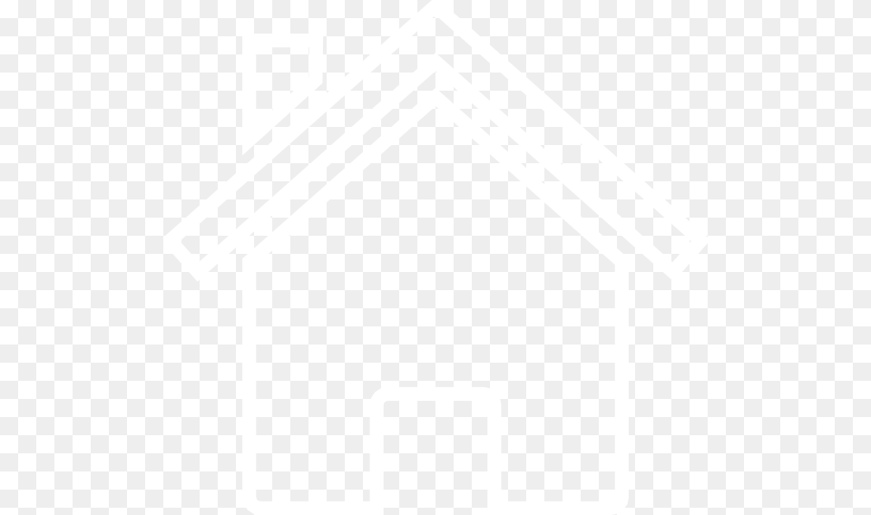 House Logo White Lines Svg Clip Arts House Logo White, Cutlery Free Transparent Png