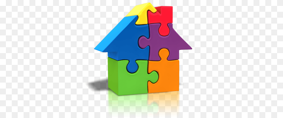 House Made Of Puzzle Pieces Transparent, Game, Ammunition, Grenade, Jigsaw Puzzle Free Png