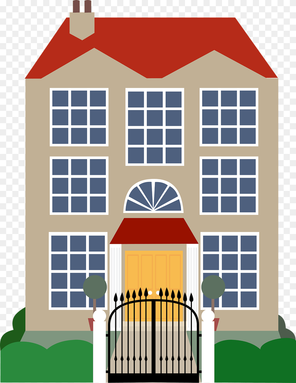 House Mansion Clip Art Mansion Clip Art, Outdoors, Architecture, Building, Housing Free Transparent Png