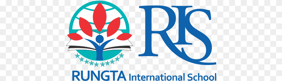 House Of Flowers Logo Rungta International School Raipur Free Png Download