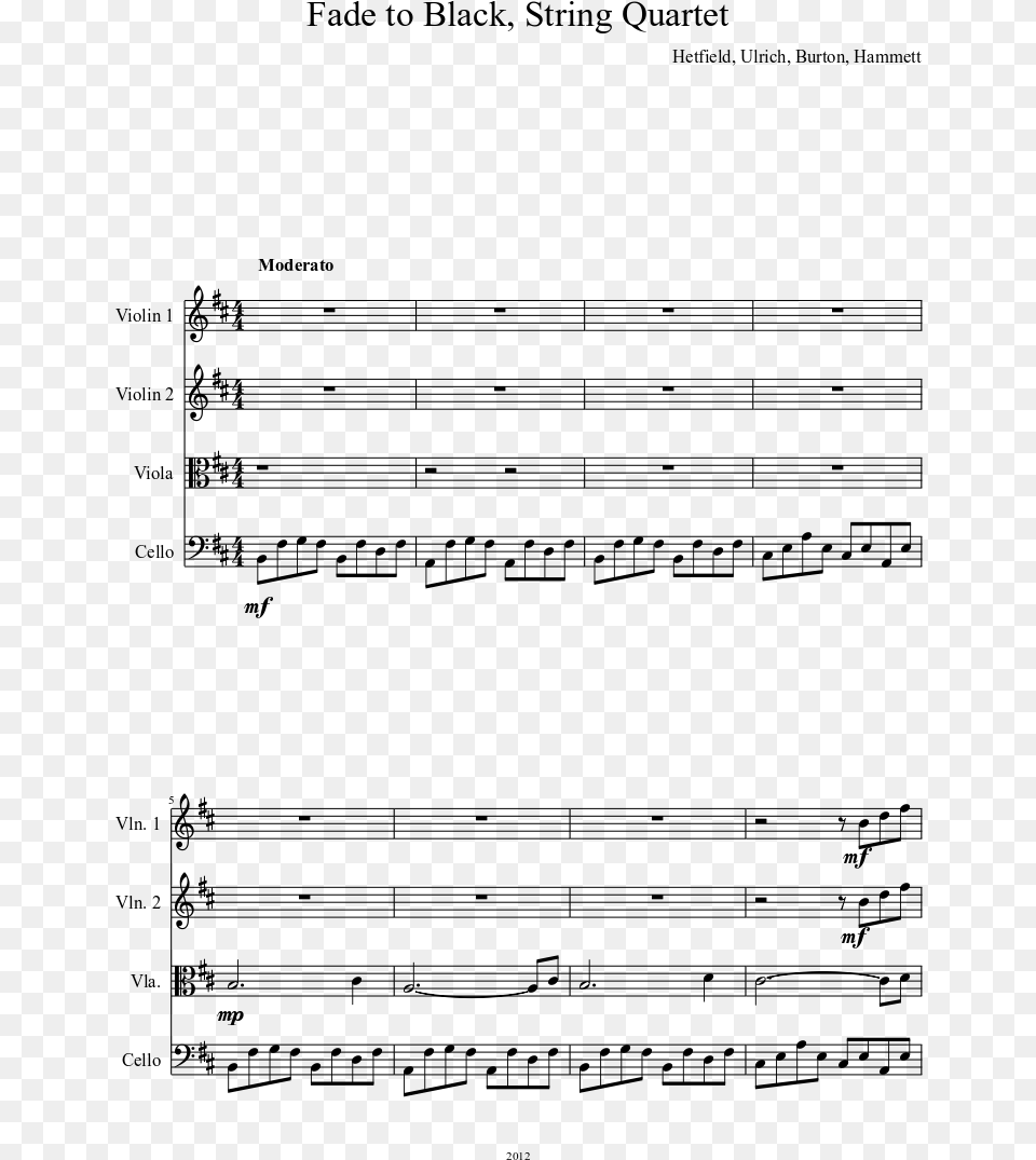 House Of Gold Trumpet Sheet Music, Gray Free Png Download