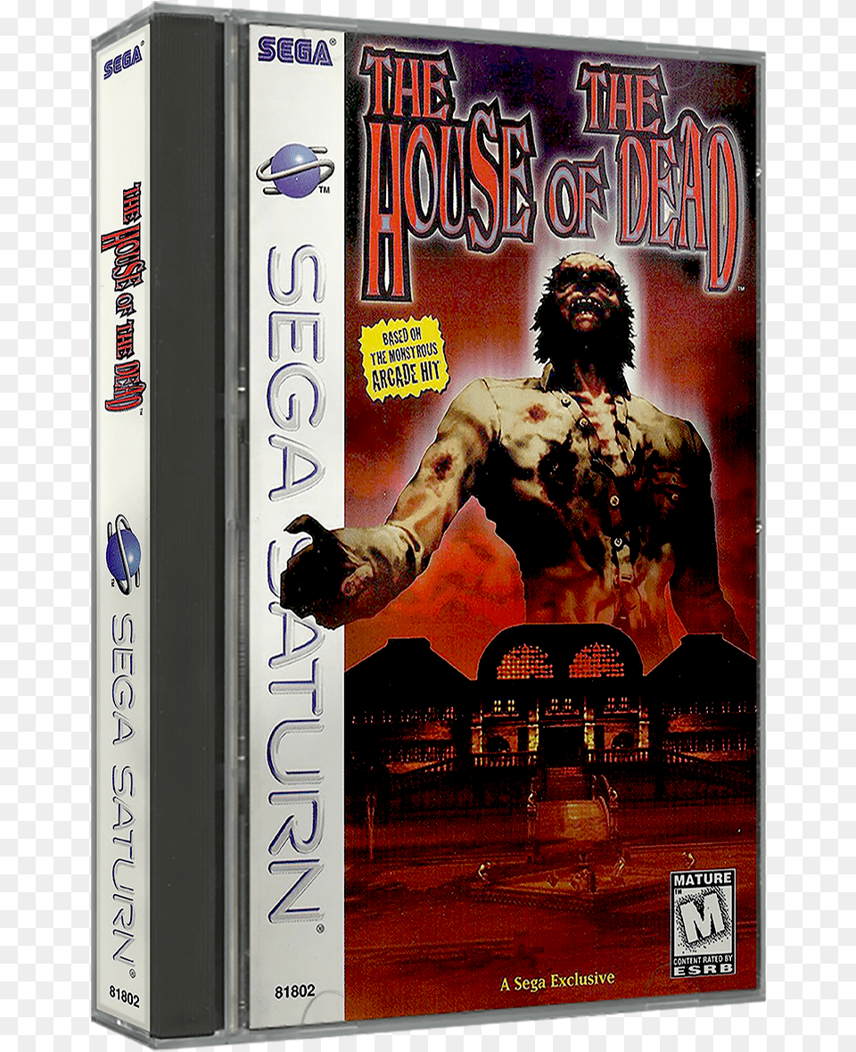 House Of The Dead The House Of The Dead Sega Saturn Great Condition Fast, Adult, Male, Man, Person Free Png